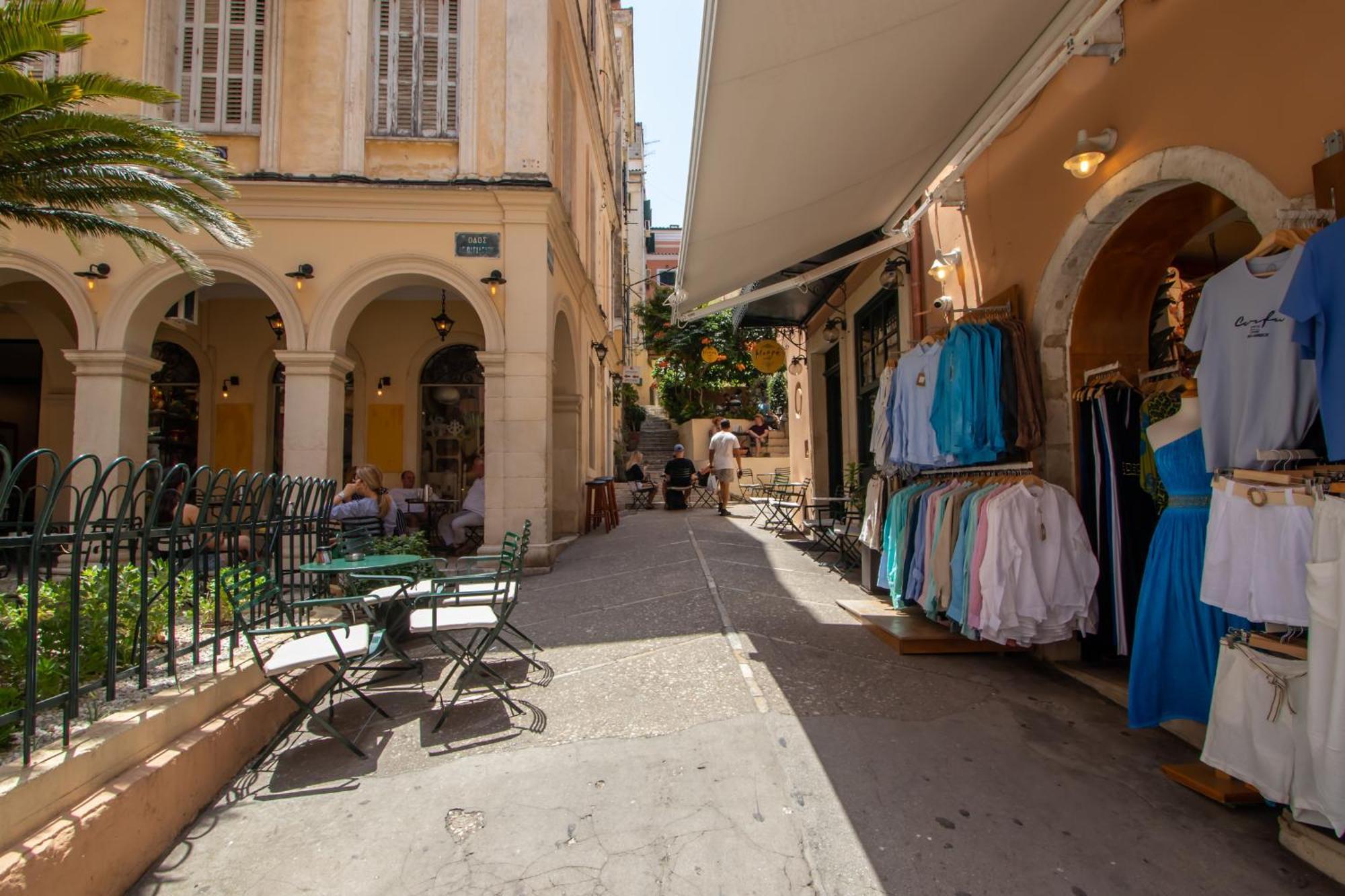 Corfu  Elenis, In The Heart Of The Old Town Apartment מראה חיצוני תמונה