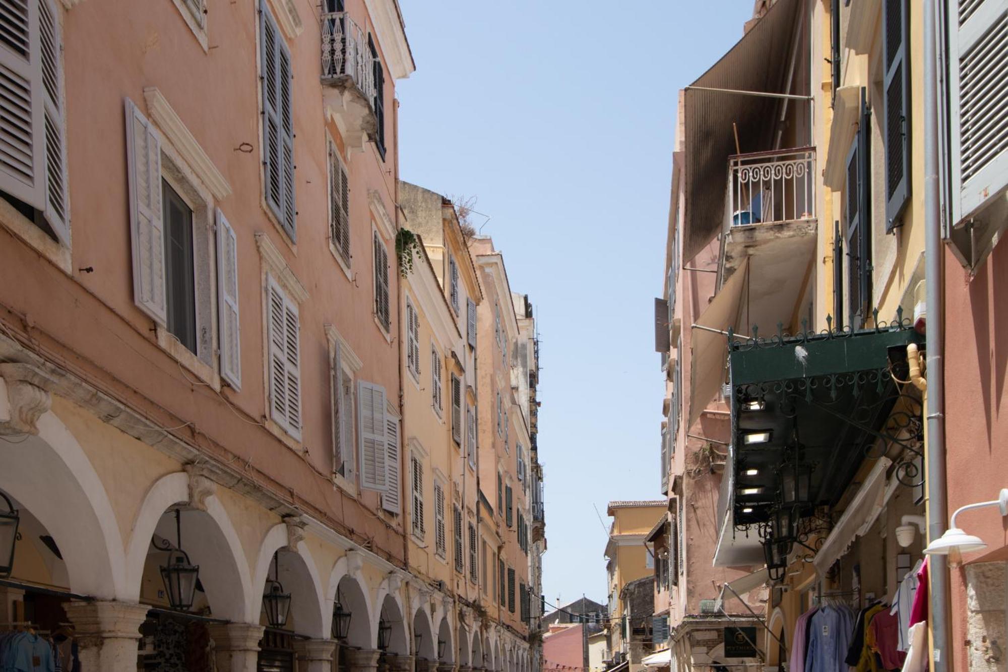 Corfu  Elenis, In The Heart Of The Old Town Apartment מראה חיצוני תמונה